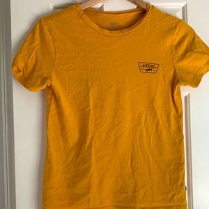 XS Vans Yellow T-shirt